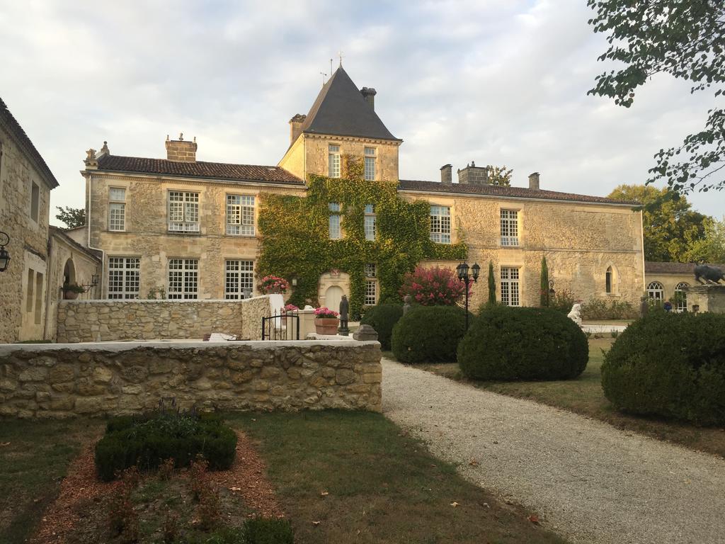 Chateau De La Ligne Lignan-de-Bordeaux Exterior foto