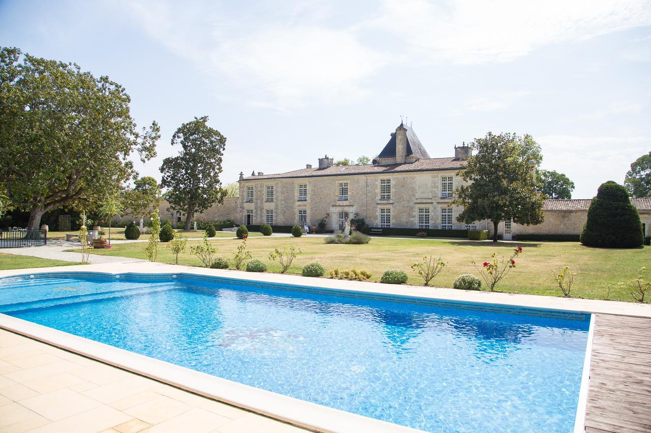 Chateau De La Ligne Lignan-de-Bordeaux Exterior foto