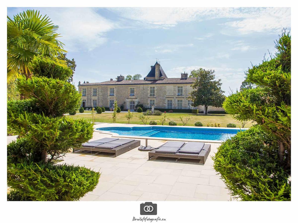 Chateau De La Ligne Lignan-de-Bordeaux Exterior foto