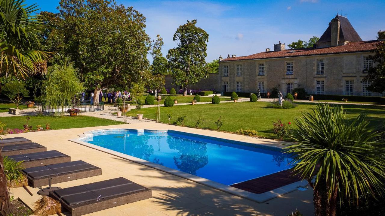 Chateau De La Ligne Lignan-de-Bordeaux Exterior foto